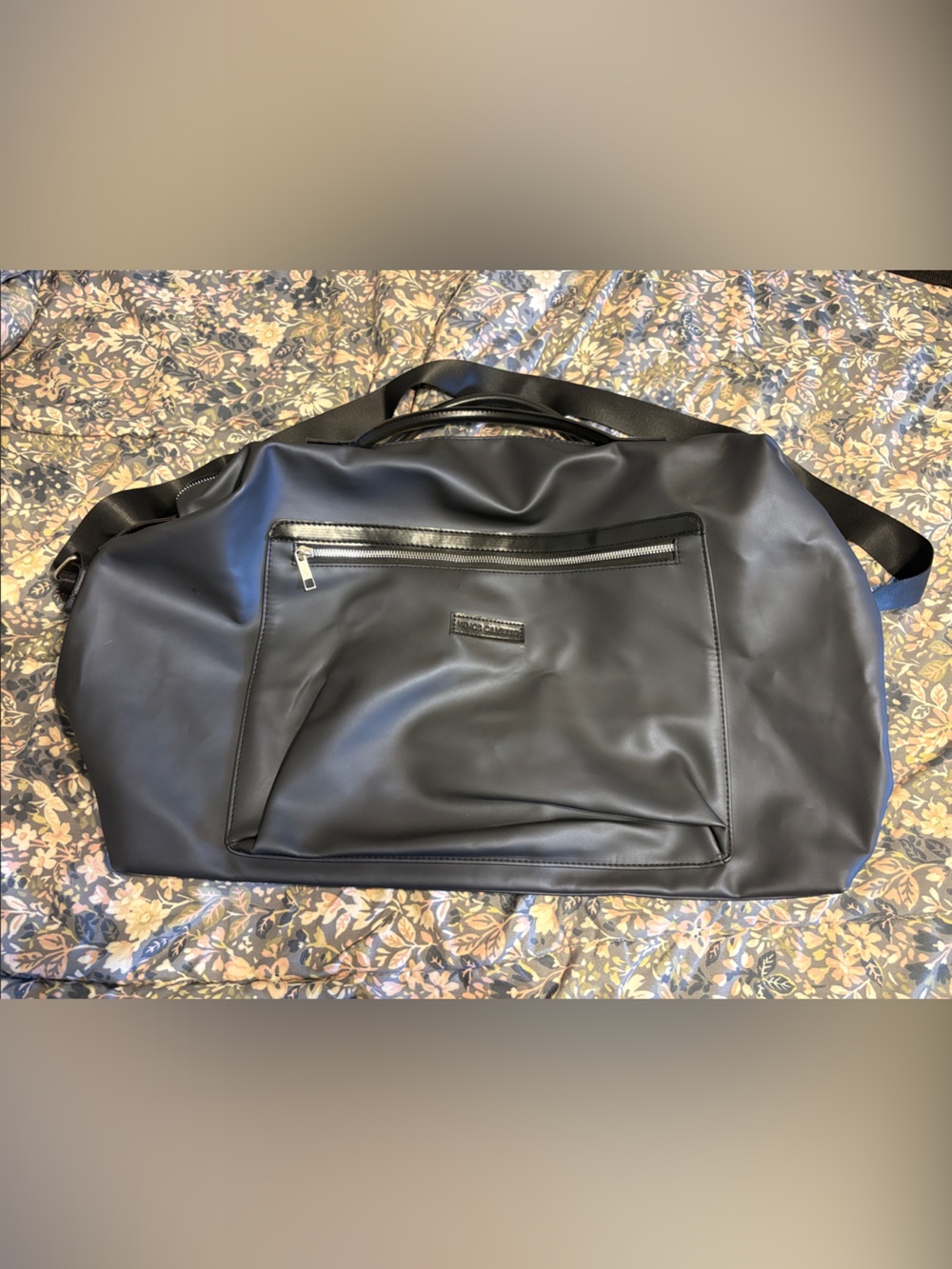 Vince Camuto Blue/Black Duffel bag